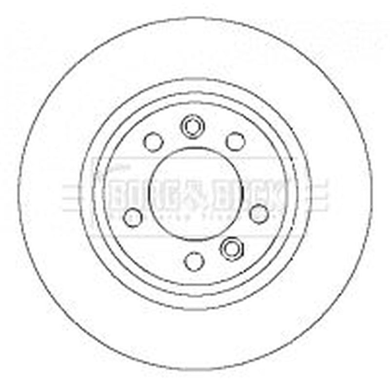 Borg & Beck Front & Rear Brake Discs & Pads fits Peugeot 508 Sw I 2010-2018 2.0