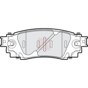 Apec Rear Brake Pad Set PAD2307