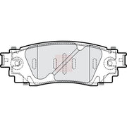 Apec Front Vented & Rear Vented Brake Discs & Pads fits Lexus Rx 2015 on