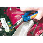 Draper Heavy Duty Soft Grip Bent Nose Pliers, 200mm 68889 Draper - Dynamic Drive