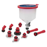 Sealey Non-Spill Automotive Coolant Filling Set 15pc VS0045 Sealey - Dynamic Drive