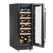 Baridi 20 Bottle Slim Wine Fridge & Cooler 30cm DH203 Baridi - Dynamic Drive