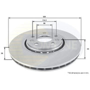Comline Front & Rear Brake Discs & Pads fits Renault Megane III 2013-2015 2.0