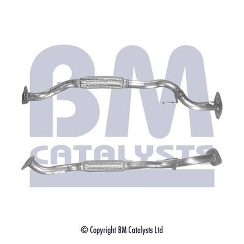 BM Catalysts Exhaust Pipe OD fits Nissan Almera Tino 2000-2006 1.8