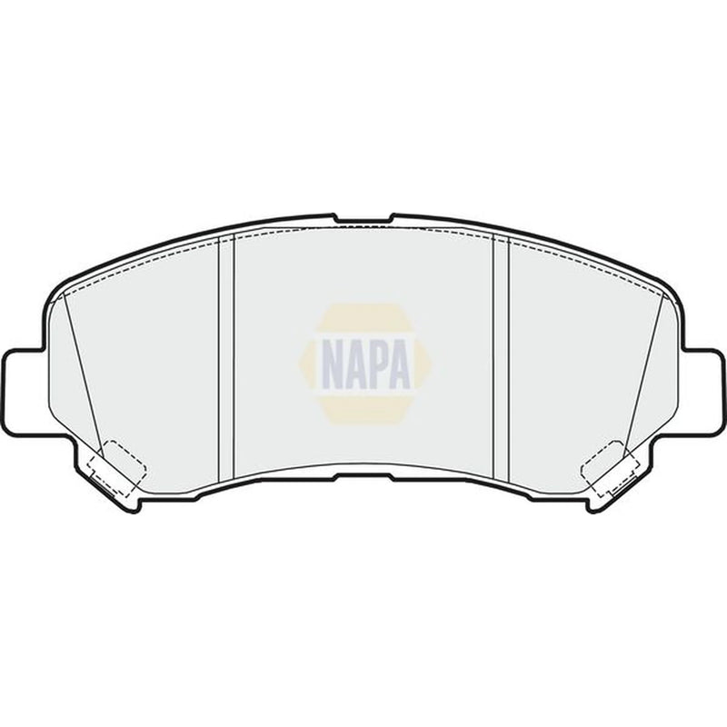 NAPA Front Brake Pad Set NBP1034