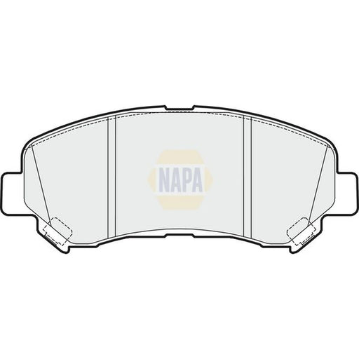 NAPA Front Brake Pad Set NBP1034