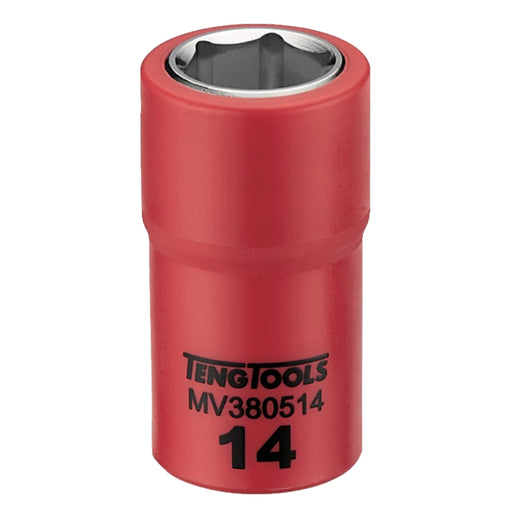 Teng Tools 3/8" Insulated Socket 14mm Teng Tools - Dynamic Drive