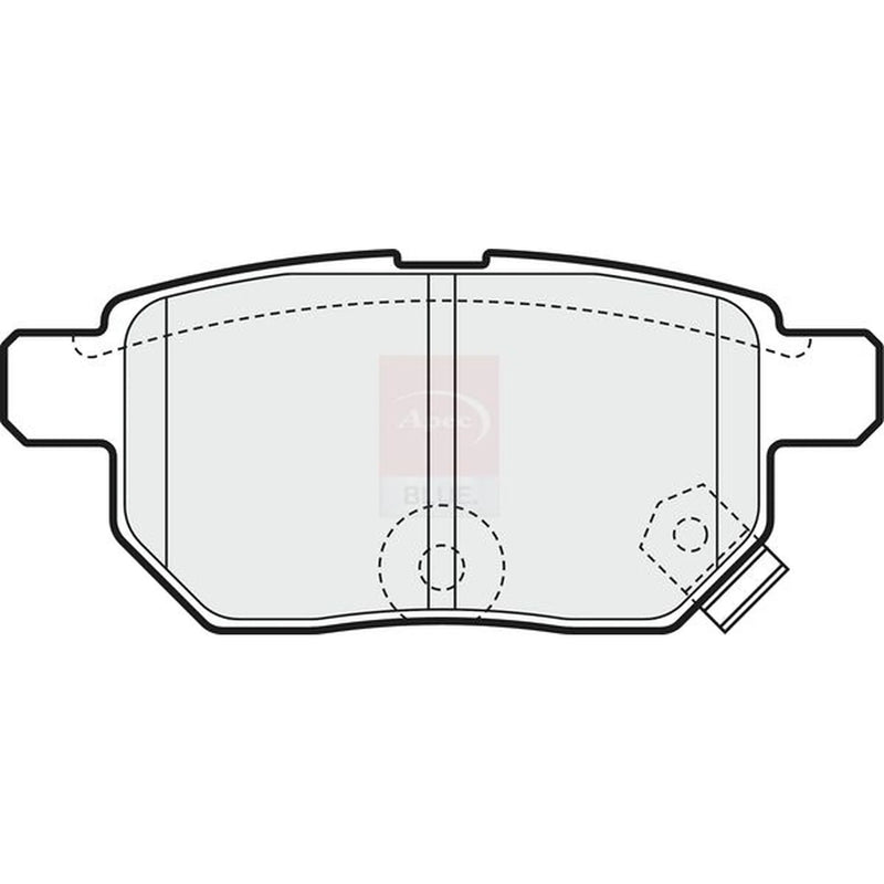 Apec Rear Brake Pad Set PD3665