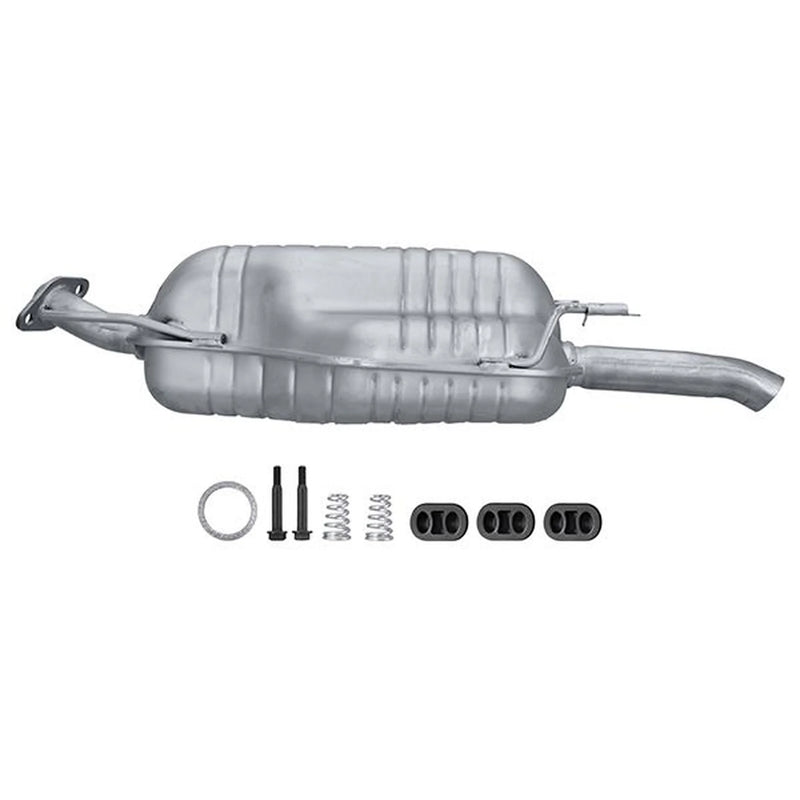 Hella End Silencer Rear fits Opel Zafira A 1999-2005 1.6 1.8 2.0 2.2