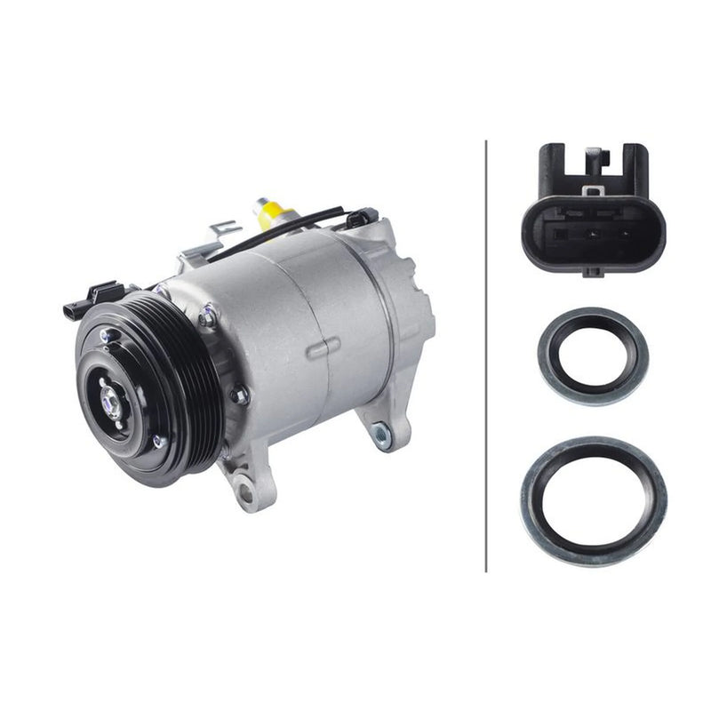 Hella Air Conditioning Compressor fits BMW 2 Active Tourer 2013-2021