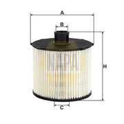 NAPA Fuel Filter Element fits Citroën Dispatch III 2018-2025 1.5