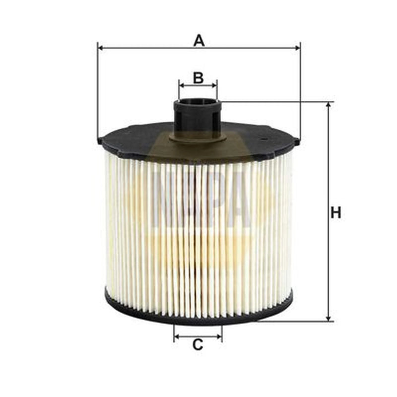 NAPA Fuel Filter Element fits Citroën Dispatch III 2018-2025 1.5