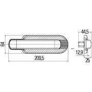 Hella Auxiliary Direction Indicator Lateral Mounting Connectors