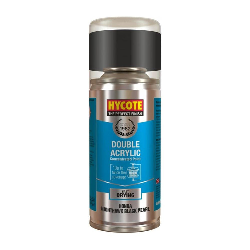 6x Hycote Aerosol Paint for Honda Nighthawk Black (Pearlescent) 150ml Hycote - Dynamic Drive
