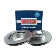 Borg & Beck Front & Rear Brake Discs & Pads fits Toyota Fj Cruiser 2005-2018 4.0