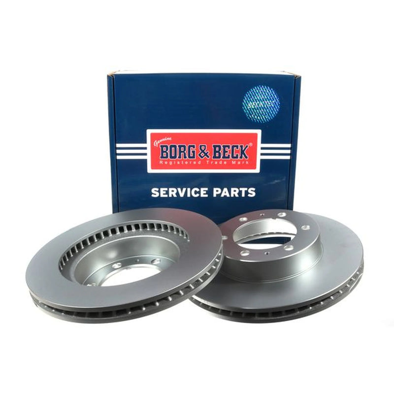 Borg & Beck Front & Rear Brake Discs & Pads fits Toyota Fj Cruiser 2005-2018 4.0