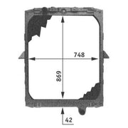 Mahle Engine Radiator fits Daf 95 1987-1990 95.310 95.350