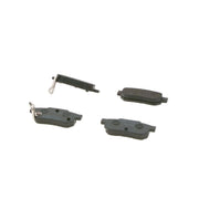 Bosch Front & Rear Pads fits Honda Jazz III 2008-2015 1.3