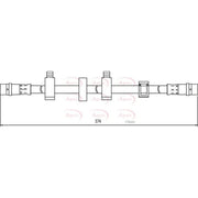 Apec Brake Hydraulic Hose Line Front Left fits VW Transporter 1995-2003 2.5 2.8