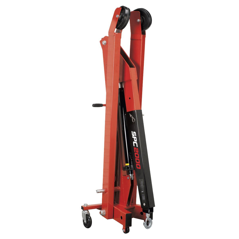 Sealey Folding Engine Crane 2tonne SPC2000 Sealey - Dynamic Drive
