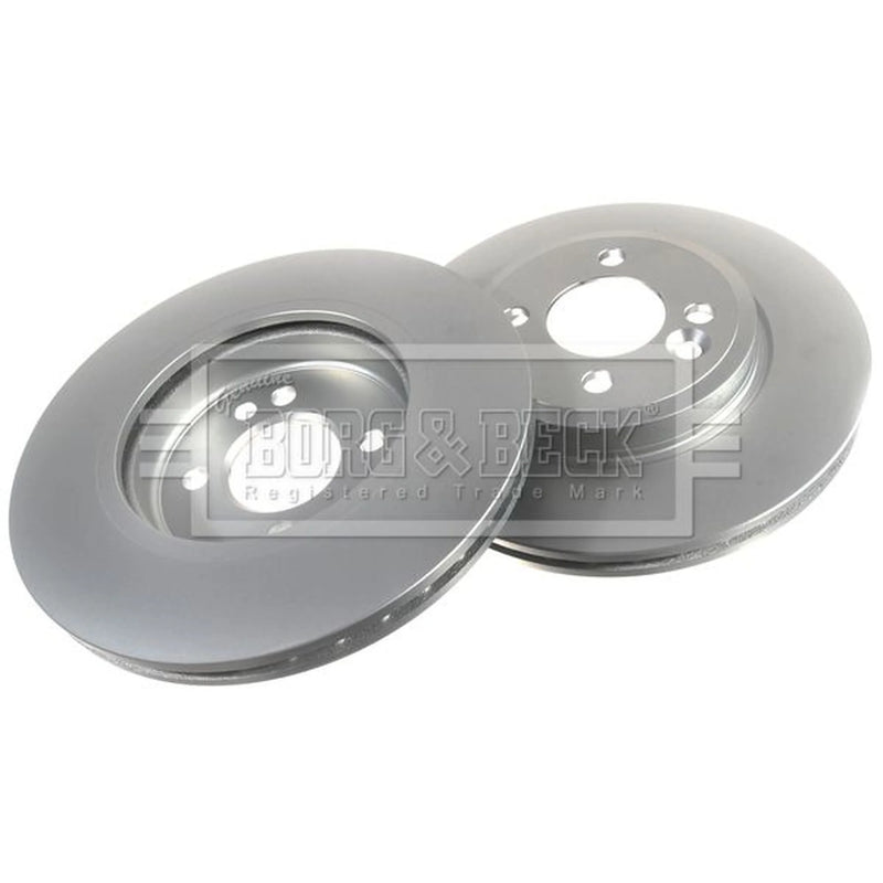Borg & Beck 2 x Vented Brake Discs fits Mini Mini 2001-2008