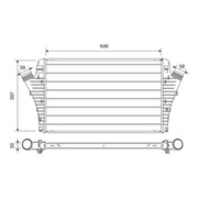 Valeo Intercooler (Charge Air Cooler) 818722