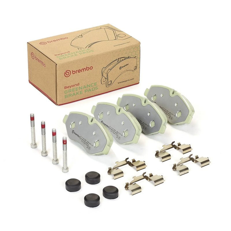 Brembo 4 x Front Brake Pad Set fits Iveco Daily IV 2006-2011