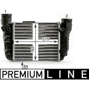 Mahle Intercooler (Charge Air Cooler) fits Audi A4 B6 2002-2004 1.8