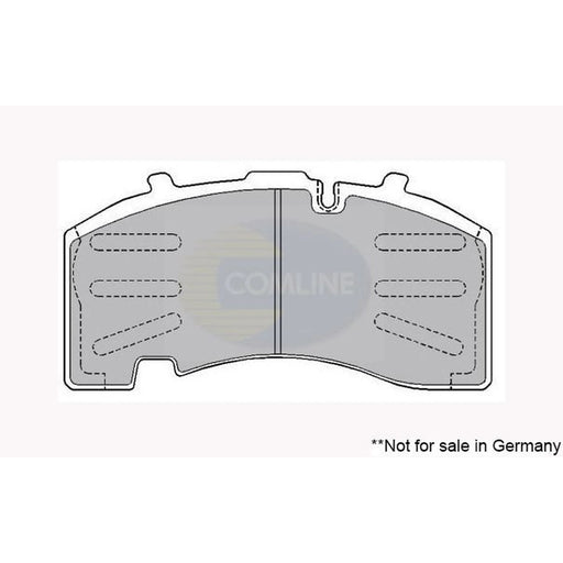 Comline 4 x Brake Pad Set