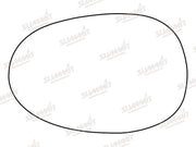 Summit Stick-On Standard Mirror Glass fits Mazda MX-5 05 to 09 LHS Summit - Bars 4 Cars