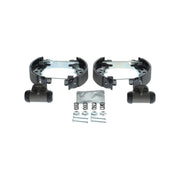 Bosch Brake Shoe Set Axle Kit fits Citroën Ax 1986-1998 1.3 1.4