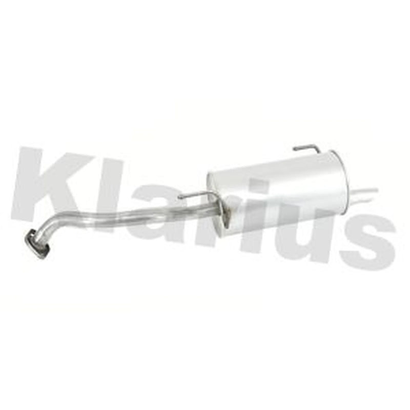 Klarius Box With Centre Pipe Rear fits Nissan Note 2012-2016 1.2