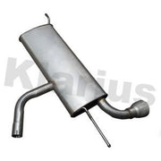 Klarius Box With Tail Pipe Rear fits Skoda Yeti 2015-2017 1.2
