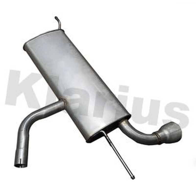 Klarius Box With Tail Pipe Rear fits Skoda Yeti 2015-2017 1.2