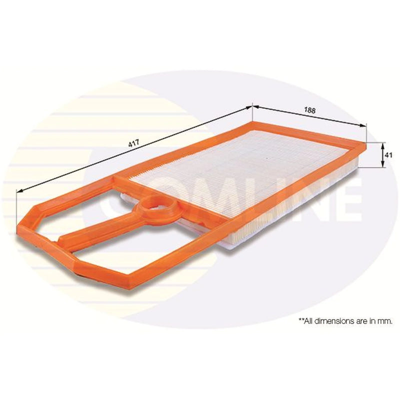 Comline Engine Air Filter fits Seat Arosa 2000-2004 1.4