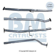 BM Catalysts Exhaust Pipe OD fits Mazda CX-5 2012-2017 2.2