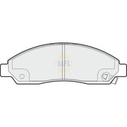 NAPA Front Brake Pad Set fits Isuzu D-Max I Platform/Chassis 2007-2012 3.0