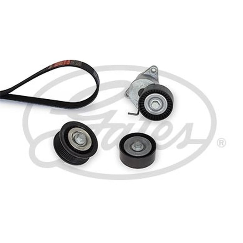 Gates V-Ribbed Belt Set fits Opel Astra J 2009-2015 2.0