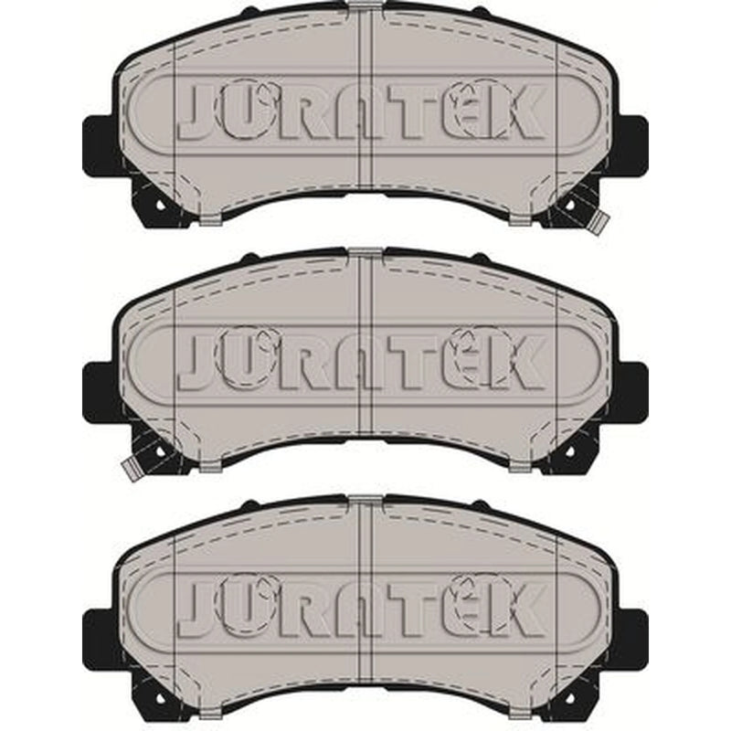 Juratek Front Brake Pad Set fits Isuzu D-Max I Platform/Chassis 2007-2012 3.0