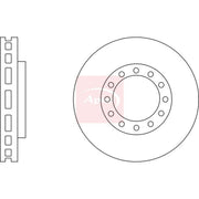 Apec 2 x Vented Brake Discs
