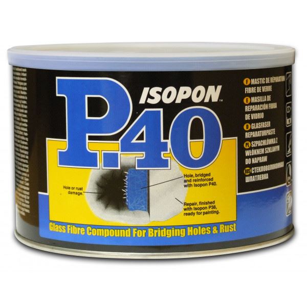 Isopon P40 Glass Fibre - 1 Litre Isopon - Dynamic Drive