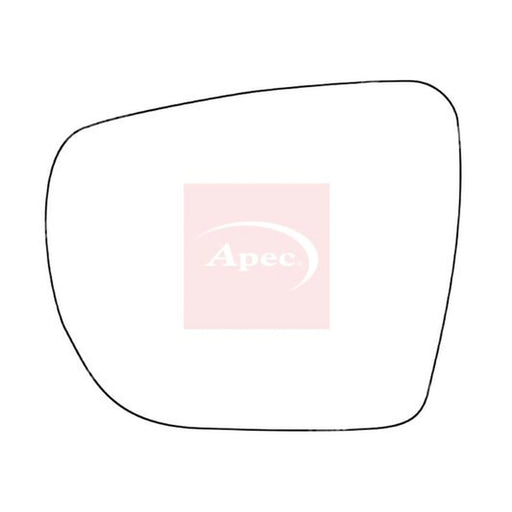 Apec Exterior Wing Mirror Glass Left AMS2740