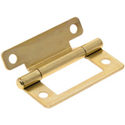 Cranked Flush Hinge Brass for Caravan/Motorhomes Nova - Dynamic Drive