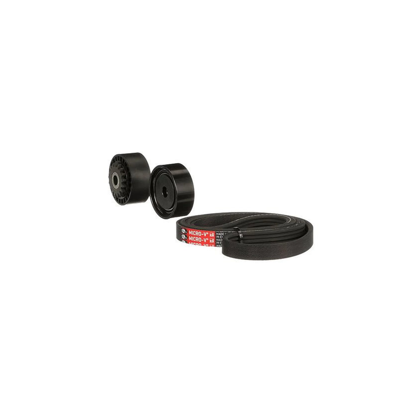 Gates V-Ribbed Belt Set fits Dacia Logan 2006 on 1.2
