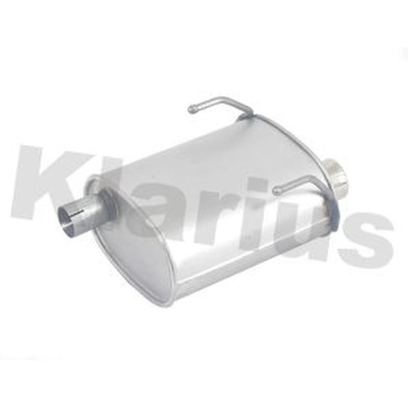 Klarius Box With Tail Pipe Rear fits Fiat 500 2007 on 1.2