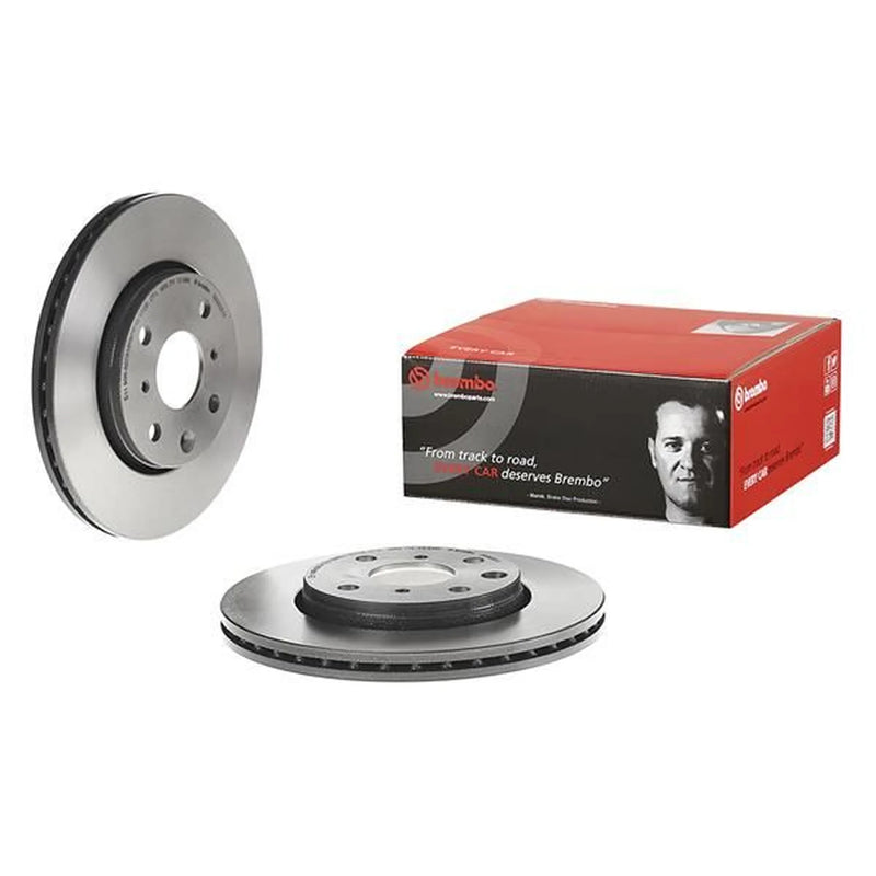 Brembo 2 x Internally Vented Front Brake Discs 09.9928.11-x2