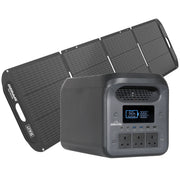 Dellonda Portable Power Station DL180 1800W with 220W Solar Panel