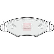 Apec Front Brake Pad Set fits Citroën Xsara 1997-2005 1.4