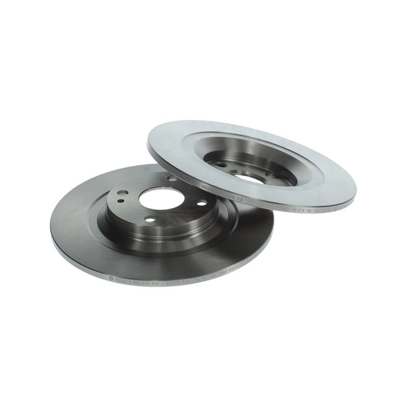 Bosch 2 x Solid Brake Discs fits Mazda MX-5 1998-2005 1.6 1.8