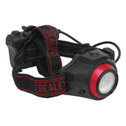 Sealey Rechargeable Head Torch 5W COB LED Auto-Sensor HT111R Sealey - Dynamic Drive